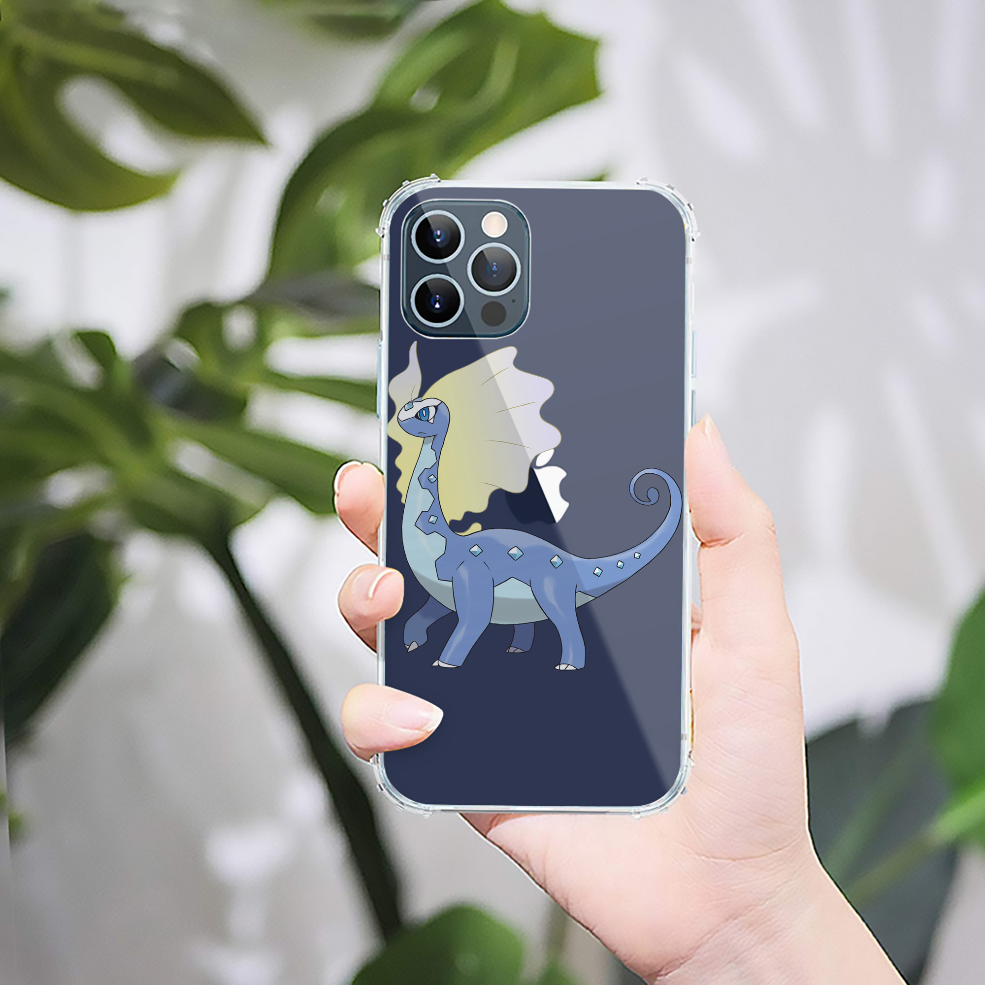 （画像用） ポケットモンスター Pokémon 【iPhone 12シリーズ対応】透明スマホケース（クリアソフトケース）